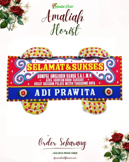 Papan Bunga Ucapan Selamat Cileuksa